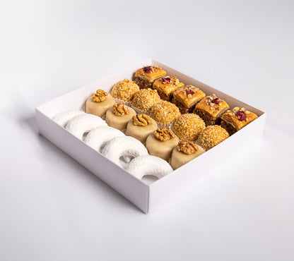 Tcharek mkhabez aux noix baklawa mchewek aux amandes